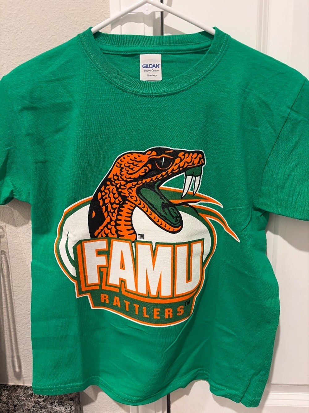 Florida A&M Rattlers Youth Small T-Shirt Made by Gildan